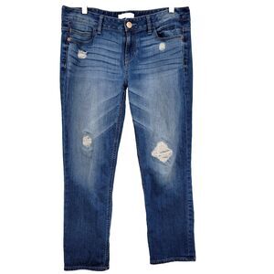 Express Womens Jeans Size 8 Modern Boyfriend Relaxed Fit Low Rise 32x26